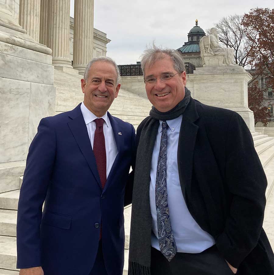 Attorney Robert Nagel at the US Supreme Court